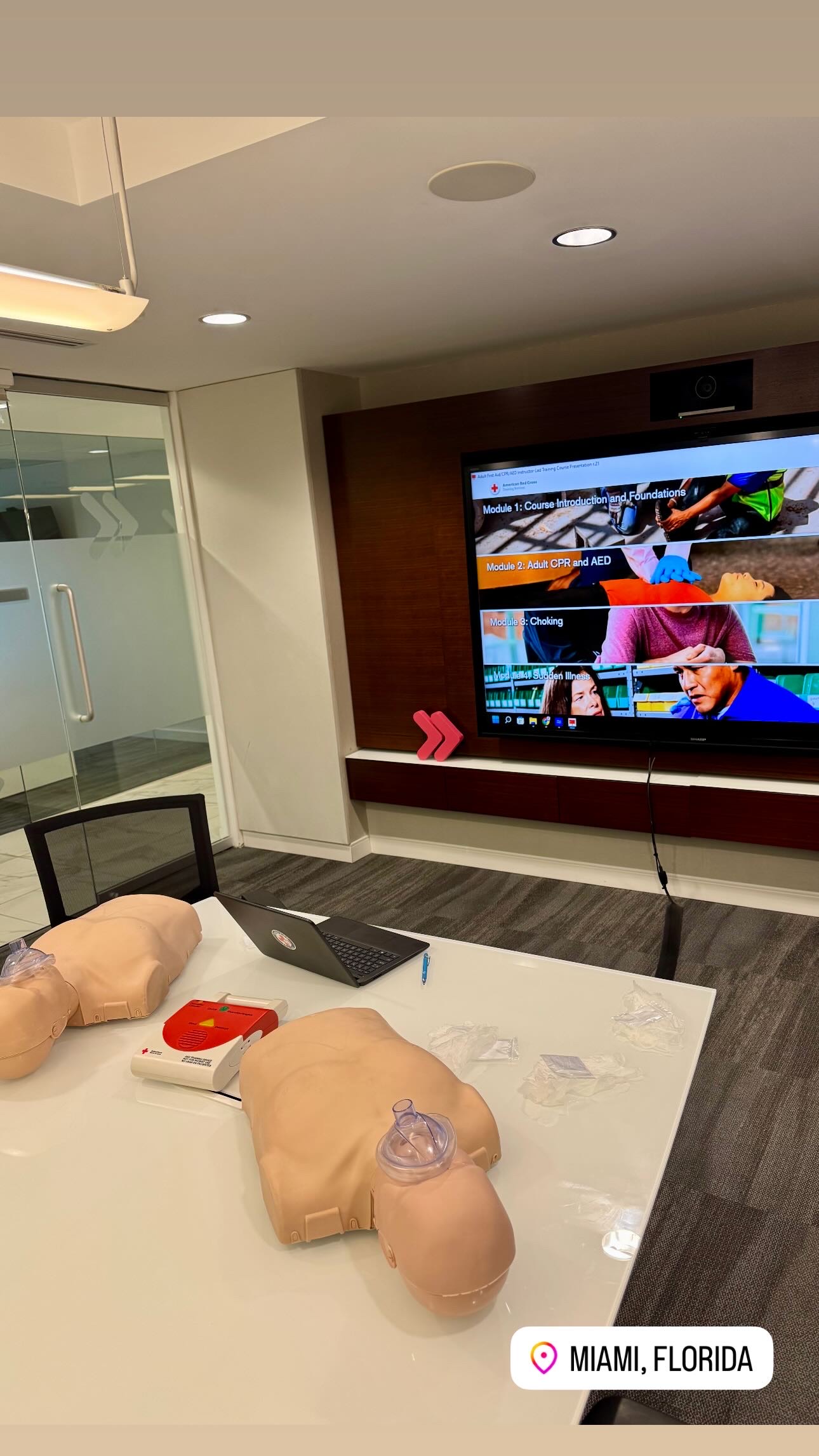 Corporate cpr training